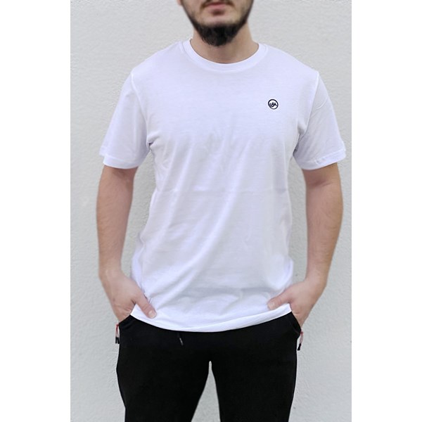 Erkek T-shirt Moon Erkek Basic Bisiklet Yaka  Tshirt Ürün Kodu: M221410601-0101