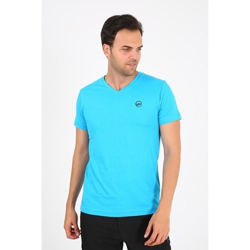 Erkek T-shirt Abant V Yaka Erkek  Tshirt Ürün Kodu: M222410612-1622
