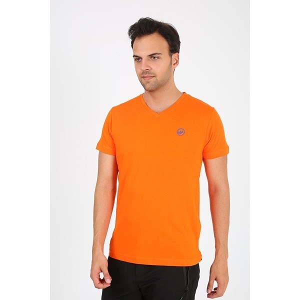 Erkek T-shirt Abant V Yaka Erkek  Tshirt Ürün Kodu: M222410612-1625
