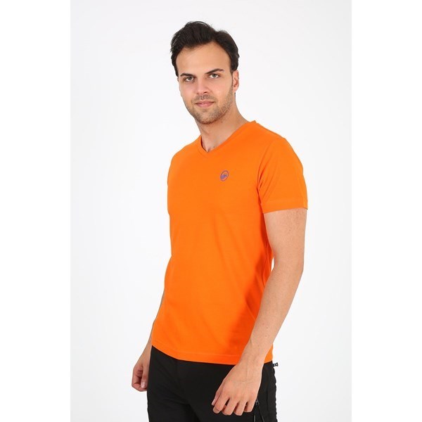 Erkek T-shirt Abant V Yaka Erkek  Tshirt Ürün Kodu: M222410612-1625