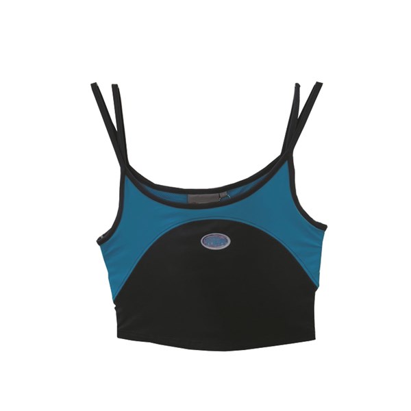 Kadın T-shirt Futti Kadın Askılı  Atlet Ürün Kodu: M222420608-mavi
