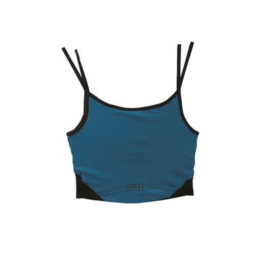 Kadın T-shirt Futti Kadın Askılı  Atlet Ürün Kodu: M222420608-mavi