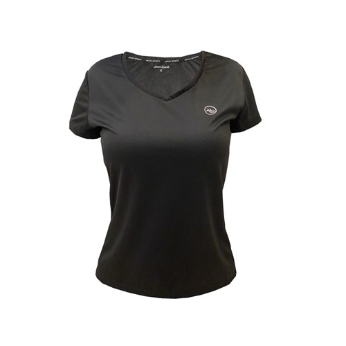 Kadın T-shirt Side Kadın V Yaka  Sporcu Tshirt Ürün Kodu: M222420615-001