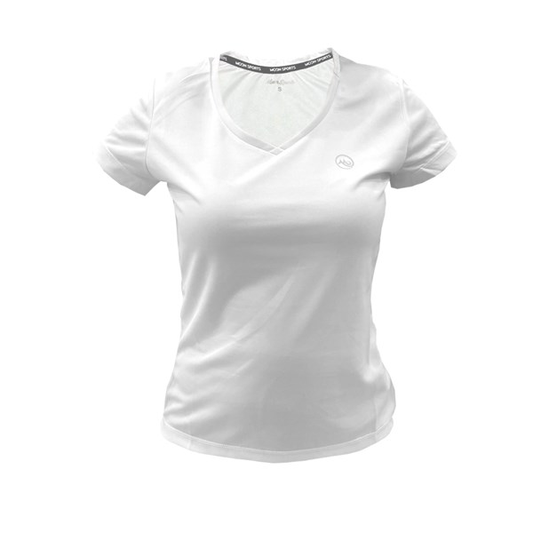Kadın T-shirt Side Kadın V Yaka  Sporcu Tshirt Ürün Kodu: M222420615-02