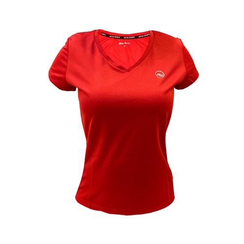 Kadın T-shirt Side Kadın V Yaka  Sporcu Tshirt Ürün Kodu: M222420615-1005