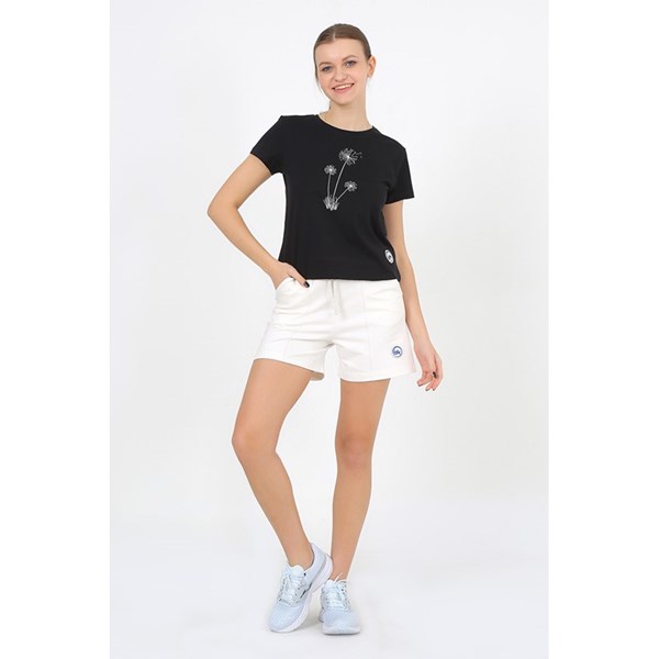 Kadın T-shirt Moonsports Kadın Crop Tshirt Ürün Kodu: M2322083-001