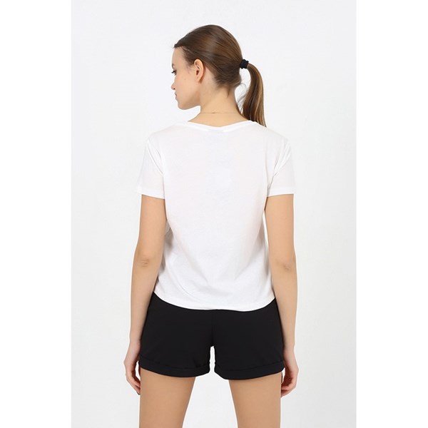 Kadın T-shirt Moonsports Kadın Crop Tshirt Ürün Kodu: M2322083-025