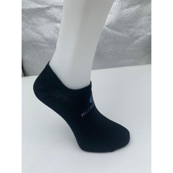 Erkek Çorap Logolu Erkek  Babet Çorap Ürün Kodu: M322213801-siyah