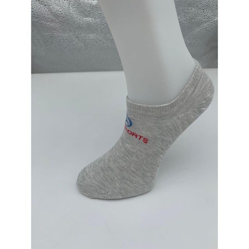 Kadın Çorap Logolu Kadın  Babet Çorap Ürün Kodu: M322223801-GRI