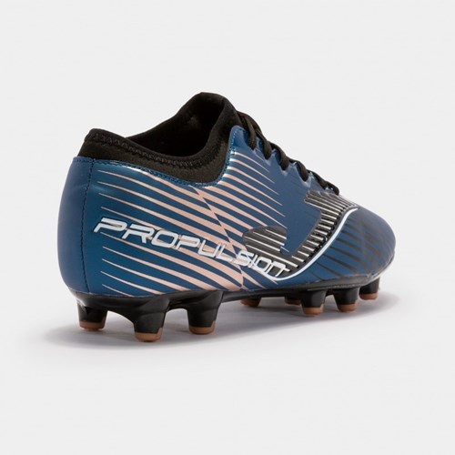 Erkek Krampon Joma Krampon  PROPULSION CUP 2301 BLACK BLUE FIRM GROUND Ürün Kodu: PCUS2301FG-002