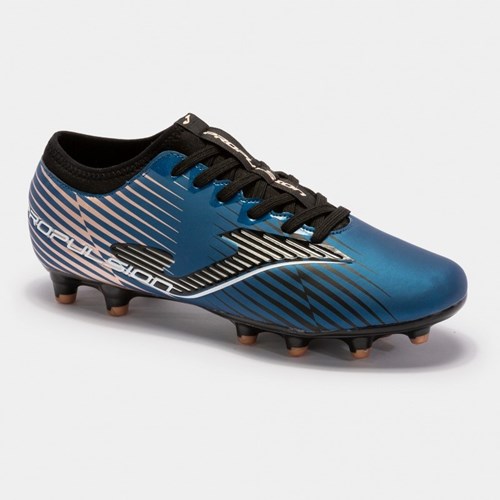 Erkek Krampon Joma Krampon  PROPULSION CUP 2301 BLACK BLUE FIRM GROUND Ürün Kodu: PCUS2301FG-002