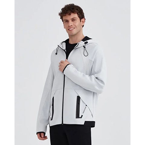 Erkek Sweatshirt M 2XI-Lock Full Zip Hoodie Sweatshirt Ürün Kodu: S232184-043