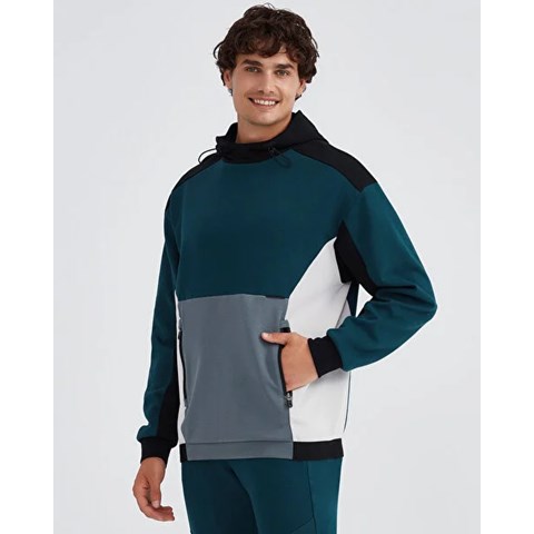 Erkek Sweatshirt M 2XI-Lock Hoodie Sweatshirt Ürün Kodu: S232193-405