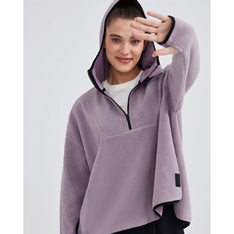 Kadın Sweatshirt W Outdoor Fleece Half Zip Sherpa Ürün Kodu: S232297-506