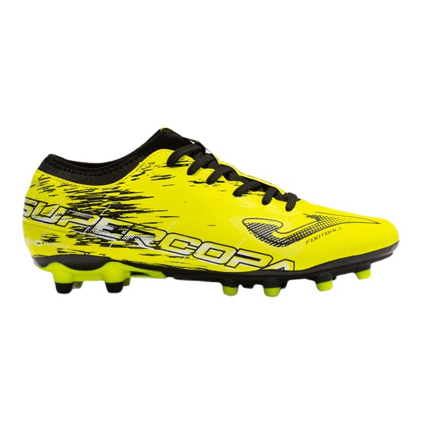 Erkek Krampon SUPERCOPA 2309 LEMON FLUOR BLACK FIRM GROUND Ürün Kodu: SUPW2309FG-223