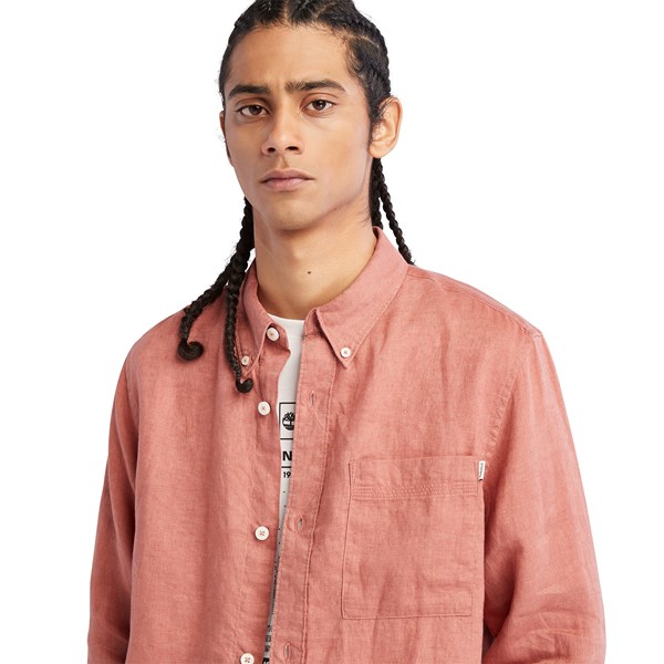 Erkek Gömlek Linen Chest Pocket Shirt Ürün Kodu: TB0A66B9-DJ1