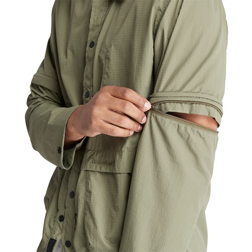 Erkek Gömlek DWR Convertible Overshirt Ürün Kodu: TB0A68C9-590