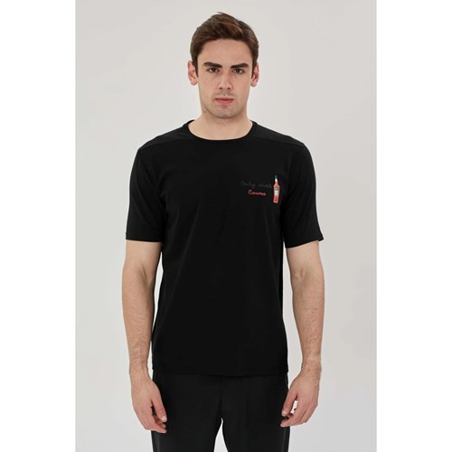 EXUMA ERKEK BASKILI T-SHIRT